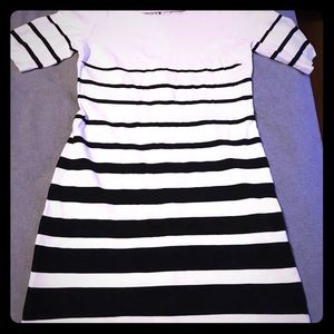 Banana Republic Stripe Cotton Dock Shift Dress